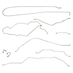 (1970) Brake Line Set - 2wd-Short-Leaf-Manual
